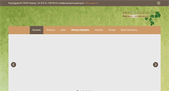 Desktop Screenshot of preysinghof-plattling.de